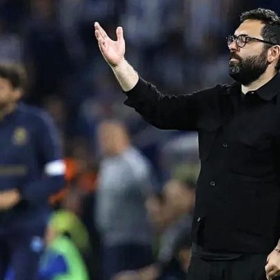 Gonçalo Feio prepara jogo com Sporting com recorde de remates e posse de bola