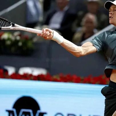 Sinner vence Jodar e avança às meias-finais do Masters 1.000 de Madrid
