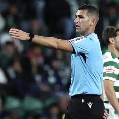 Iturralde González contesta penálti no Sporting-Tondela: tropeção disfarçado