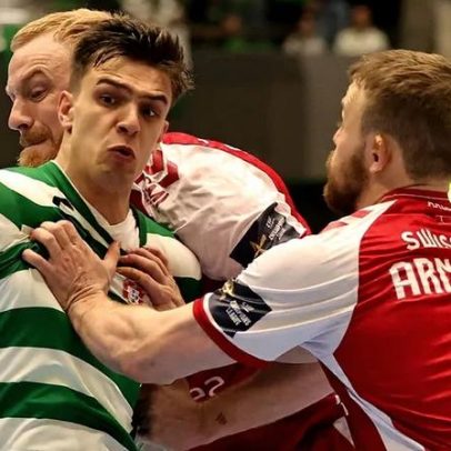 Sporting-Aalborg 31-31: empate mantém viva a esperança