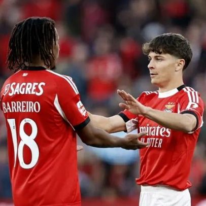 Gonçalo Moreira faz estreia pela equipa principal do Benfica