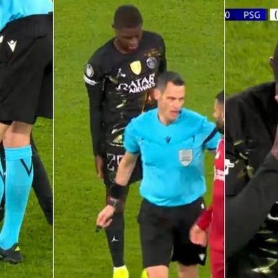 Nuno Mendes lesionado sai do Liverpool-PSG, preocupa a Seleção