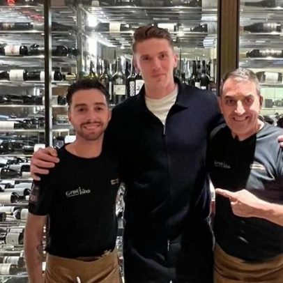 Gyökeres aproveita visita a Lisboa para matar saudades do Solar dos Presuntos