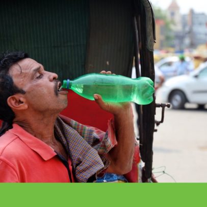 Índia emite alerta de onda de calor com temperaturas até 45°C
