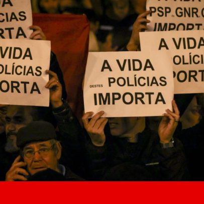 PSP, GNR, Marítima e guardas prisionais protestam contra cortes nas reformas