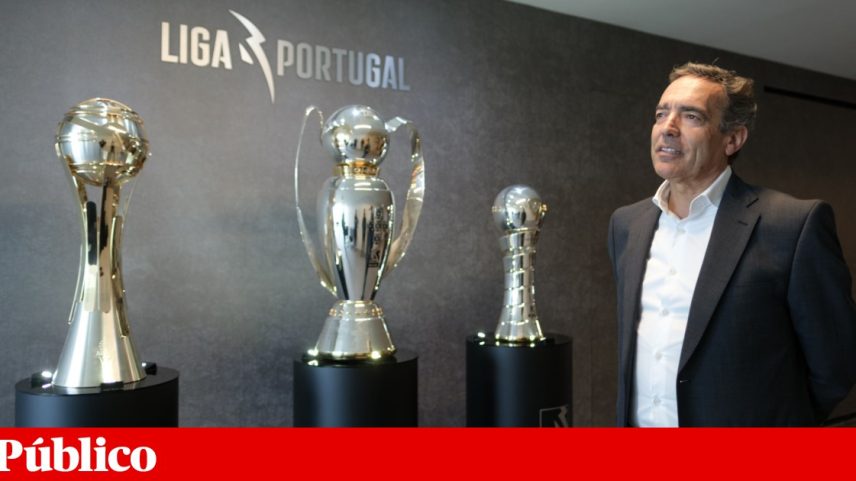 Reinaldo Teixeira, presidente da Liga Portuguesa de Futebol Profissional