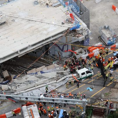 Viaduto em Seul desmorona na Coreia do Sul; três mortos