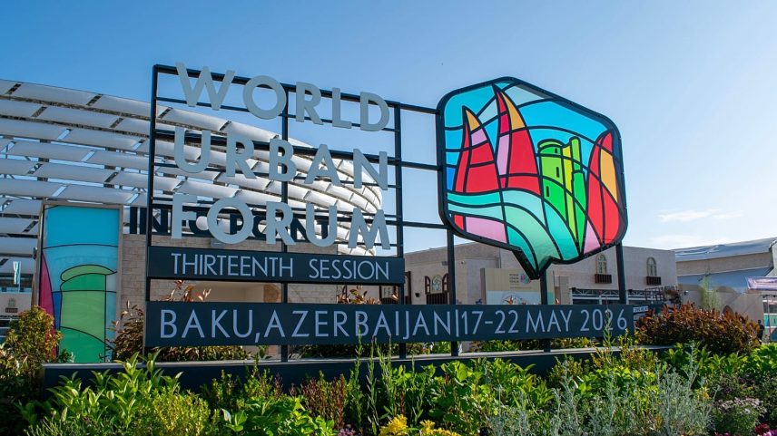Fórum Urbano Mundial em Baku, 17 de maio de 2026