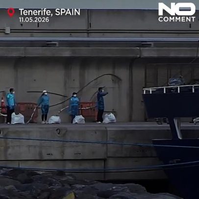 Últimos passageiros deixam cruzeiro afetado por hantavírus em Tenerife