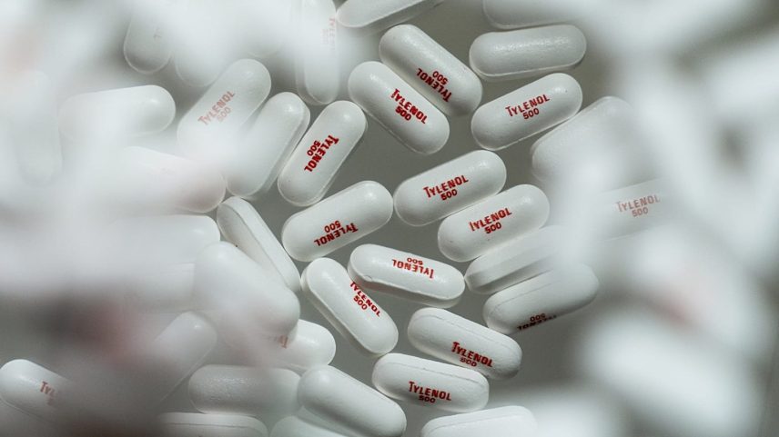Imagem de arquivo: comprimidos analgésicos Tylenol