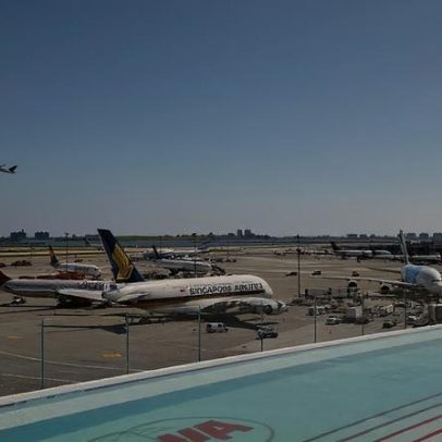 Hotéis no aeroporto com vista para a pista tornam escalas mais agradáveis