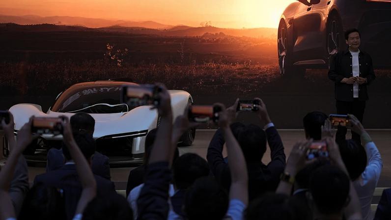 Lei Jun, CEO da Xiaomi, no Auto China 2026