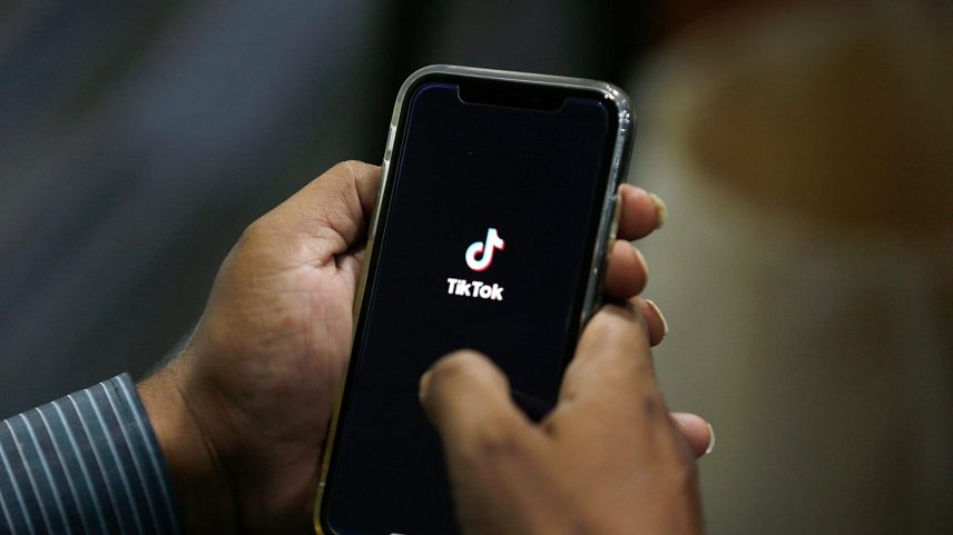 Smartphones com TikTok