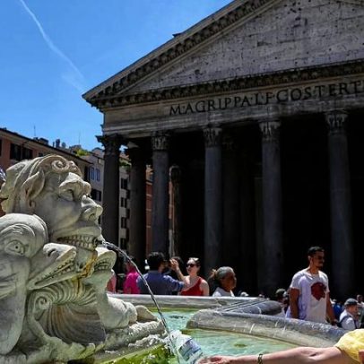 Calor intenso em Roma afeta atividades do Papa