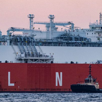 Europa depende de EUA para GNL; dois terços das importações