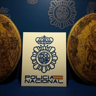 Dois quadros do século XVII recuperados após quase um século