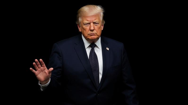 Presidente dos EUA Donald Trump caminha do Marine One para embarcar no Air Force One no aeroporto de Morristown, Nova Jérsia, a 22 de maio de 2026 (AP/Alex Brandon)