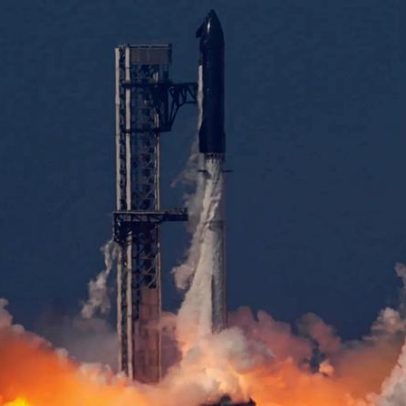 Starship da SpaceX explode no Oceano Índico após aterragem