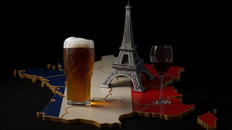 Consumo de cerveja ultrapassa o de vinho pela primeira vez em França