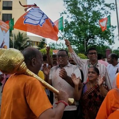 BJP perto de conquistar Bengala Ocidental após celebrações na Índia