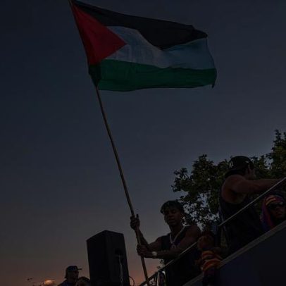 Bandeira palestiniana de Yamal reacende debate político no futebol