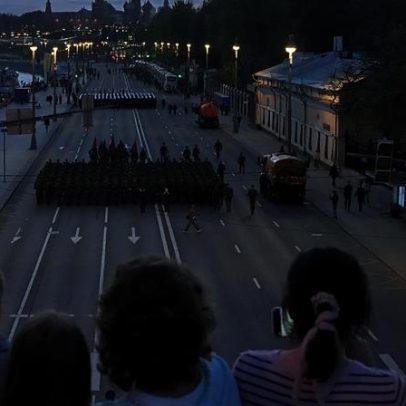 Rússia ensaia desfile do Dia da Vitória sob receio de ataques ucranianos