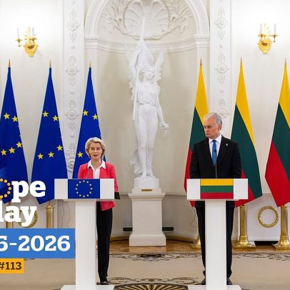 Manobras da NATO junto à Rússia e alerta de drones por Von der Leyen
