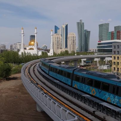 Cazaquistão inaugura metro ligeiro sem condutor após 10 anos de atrasos