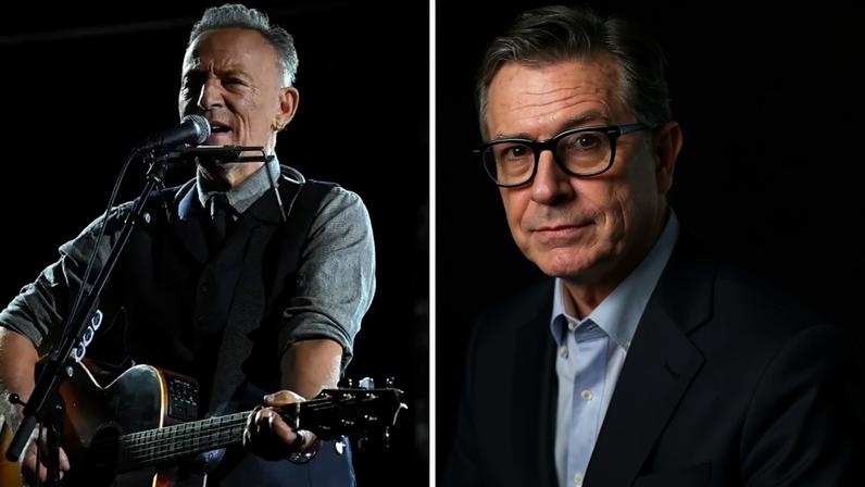 Bruce Springsteen critica Donald Trump no penúltimo programa de Stephen Colbert