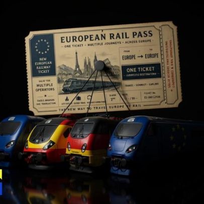UE simplifica viagens de comboio transfronteiriças; quais países viajam mais?