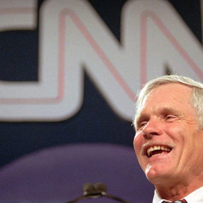 Ted Turner, fundador da CNN, falece aos 87 anos