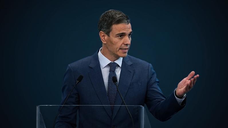 O chefe do Governo espanhol, Pedro Sánchez, intervém na sede da FAO, Roma, 26.05.2026