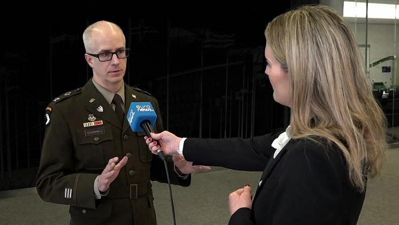 Coronel Martin L. O'Donnell, Quartel-General Supremo das Forças Aliadas na Europa da NATO e Shona Murray, Euronews