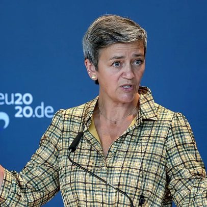 Vestager apoia instituto de IA para crianças após regulação da Big Tech