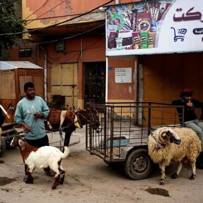 Gaza: deslocados vivem Eid al-Adha sombrio com guerra e preços elevados