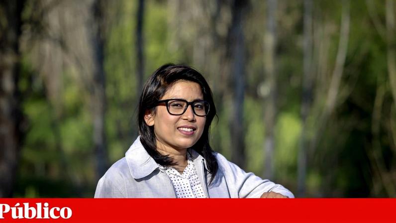 Lakmina Jesmin, jornalista do Bangladesh, veio estudar para Portugal