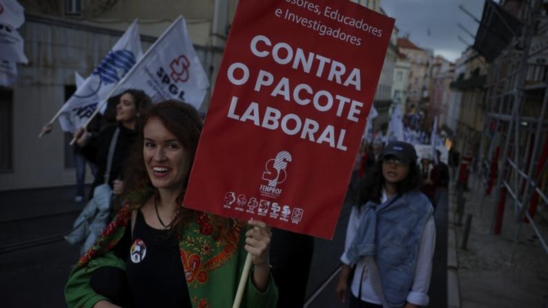 O pacote laboral de Montenegro está no centro da contestação da CGTP e também da UGT