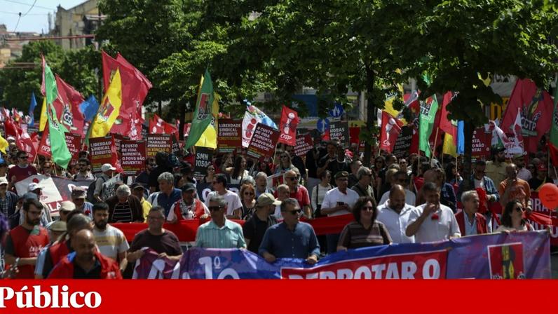 Desfile da CGTP em Lisboa