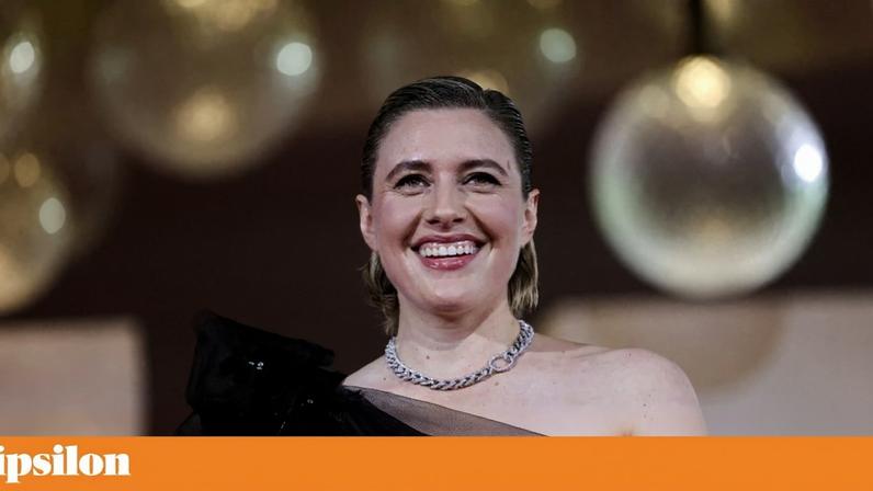 Greta Gerwig no Festival de Cinema de Veneza em 2025
