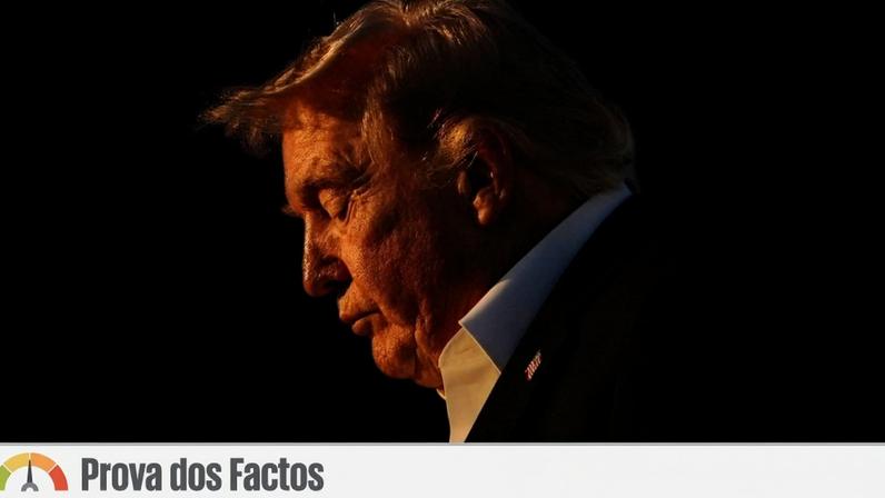 O Presidente norte-americano, Donald Trump