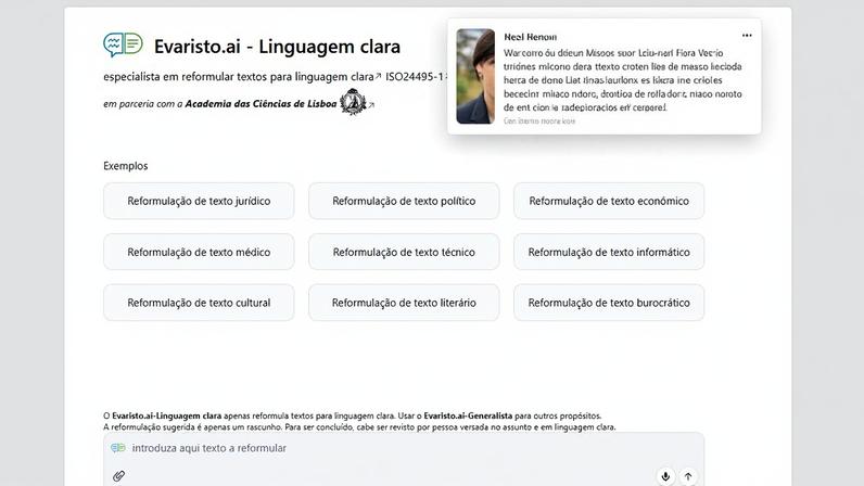 O serviço "altera algumas palavras, tempos verbais e organização do texto no geral"