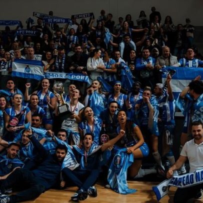 Voleibol feminino do FC Porto conquista segundo título em três anos