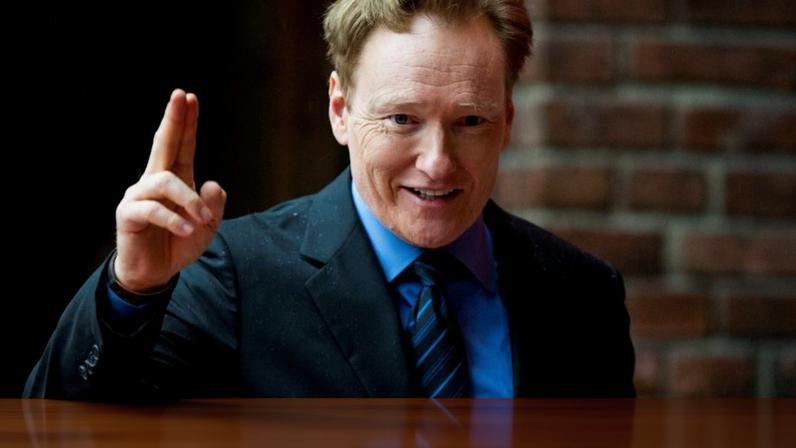 Conan O'Brien em Oslo em 2016