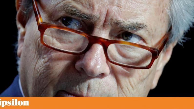 Vincent Bolloré fotografado em Paris em 2018