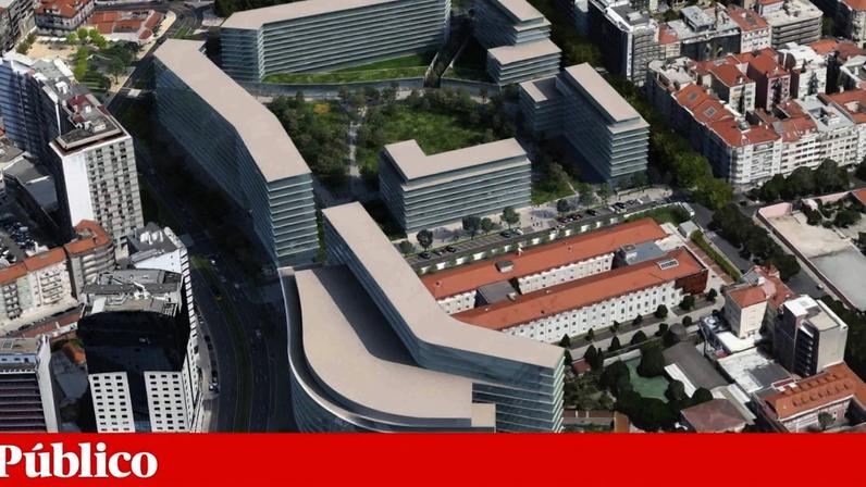 O projecto alterará de forma radical a zona das Amoreiras e de Campolide