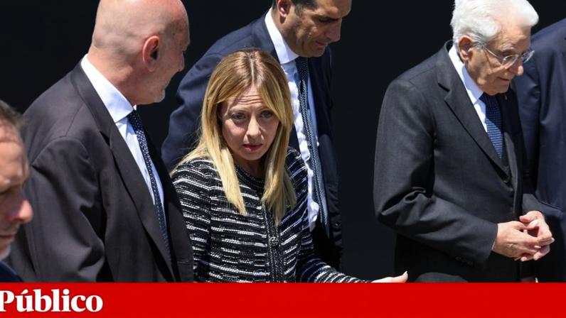 Meloni e Mattarella visitam Modena após atropelamento com quatro feridos graves