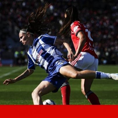 Benfica vence FC Porto e conquista Taça de Portugal feminina