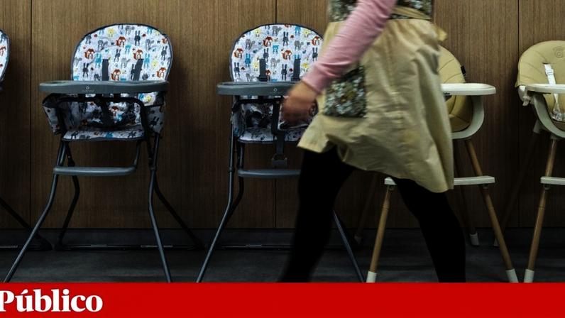 Funcionária de uma creche
