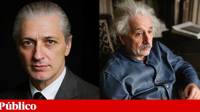 António Gião e Alberto Einstein