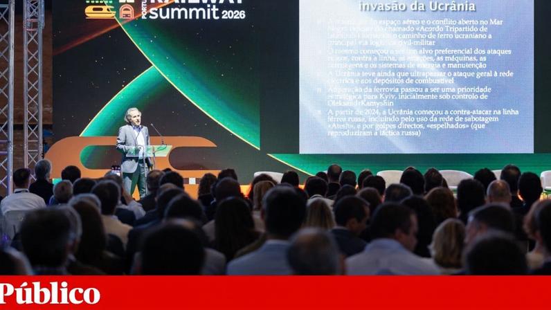 Nuno Rogeiro foi um dos convidados do congresso ferroviário
